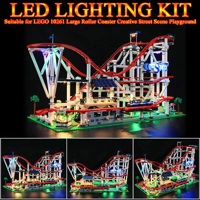 Buy LED Light Kit For LEGOs 10261 Rollercoaster Model With Battery Box • 33.23£