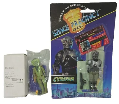 Buy Space Precinct X 2  Figures Cyborg - Snake - Rare  Job Lot Bundle Gerry Anderson • 12.95£