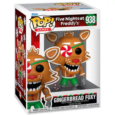 Buy Funko POP Figure Five Nights At Freddys Holiday Gingerbread Foxy • 25.39£
