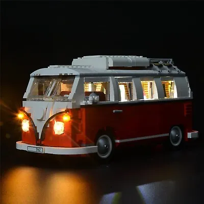 Buy BRIKSMAX Volkswagen T1 Camper Van Led Lighting Kit- Compatible With Lego 10220 • 16.99£