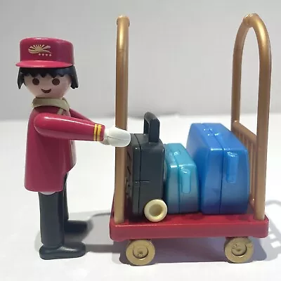 Buy Playmobil 5270 Summer Fun Hotel Porter And Luggage Cart With Bags • 4£
