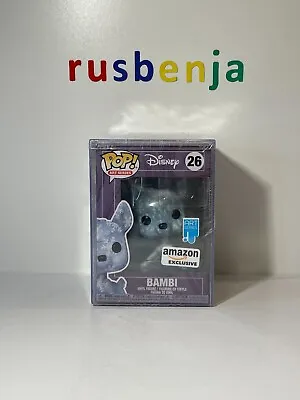 Buy Funko Pop! Disney Art Series Bambi Amazon Exclusive Sealed #26 • 15.99£