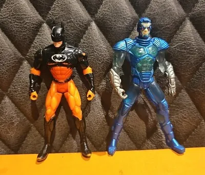 Buy 1997 Kenner Batman Action Figure Orange & Black Suit And Mr Freeze Bundle Set • 0.99£