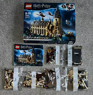 Buy LEGO Harry Potter HOGWARTS GREAT HALL - 75954 - Complete, Original Bags, Boxed • 97£