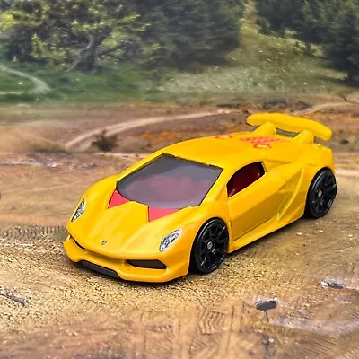 Buy Hot Wheels Lamborghini Sesto Elemento Yellow 2022 New Loose 1:64 Diecast Car • 4.50£