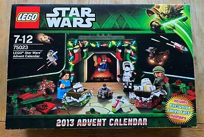 Buy Lego 75023 - Star Wars Advent Calendar 2013 - Unopened - 3 Exclusive Minifig • 54.99£