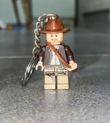 Buy Lego Indiana Jones Keychain Keyring With Satchel Rare & Retired Classic Fedora • 15.99£