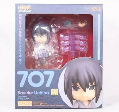 Buy Authentic Uchiha Sasuke Atcion Figure Nendoroid 707 GSC Express Shipping • 146.44£