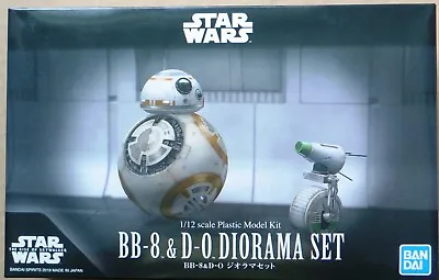 Buy Bandai BB-8 & D-O Diorama Set Star Wars 1/12 Scale Plastic Model Kit ROS • 44£