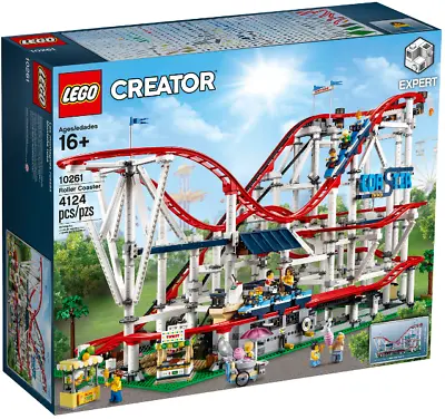 Buy RARE! LEGO 10261 Roller Coaster - Creator Expert  *NEW Factory Sealed Box* • 354.90£