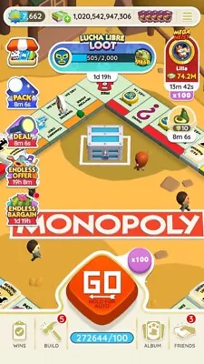 Buy Monopoly Go - 272k Dice Account (read Description) • 299.99£