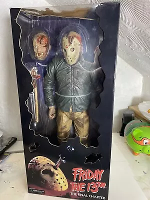 Buy NECA Jason Voorhees Friday The 13th Part 4 1/4 Scale Action Figure New Official • 129.99£