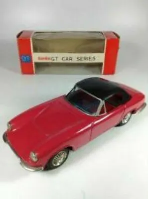 Buy Bandai Tinplate Toy Vintage Vehicle Lotus Elan Wine Color 21 Cm With Box Car • 329.18£