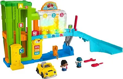 Buy Fisher-Price Little People Toy Garage, Car Garage With Car, Small, Medium  • 45.97£