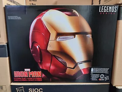 Buy MARVEL Legends Iron Man Electronic Helmet, For Ages 18 And Up Brand New  • 99.99£