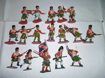 Buy Timpo Solids Scots Highlanders 1815. 1/32. Very Well Painted Plastic. • 25.99£