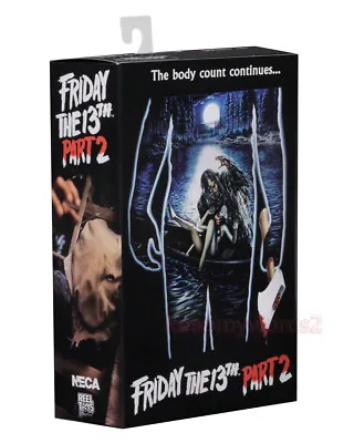 Buy NECA Friday The 13th Part 2 Ultimate Jason Voorhees 7'' PVC Action Figure Toy • 29.99£