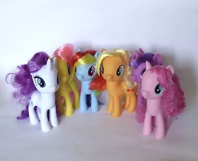 Buy My Little Pony Mane 6 Set Large Ponies G4  • 21£