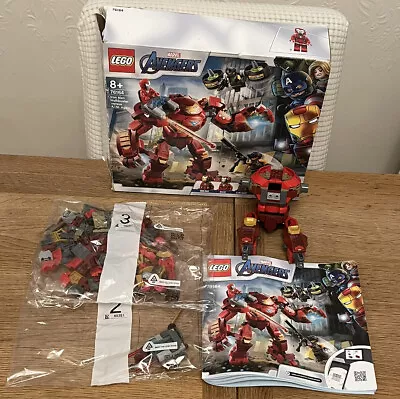 Buy Lego 76164 Marvel Avengers Ironman Hulkbuster Versus A.I.M Agent INCOMPLETE • 14.99£