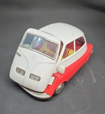 Buy Bandai Isetta Friction Tinplate Vintage Toy Car • 324.63£