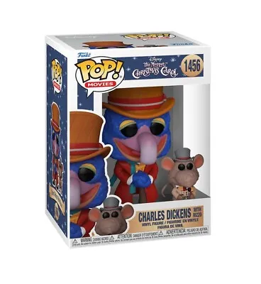 Buy Funko Pop! Movies Disney: The Muppet Christmas Carol: Charles Dicken’ With Rizzo • 23.99£