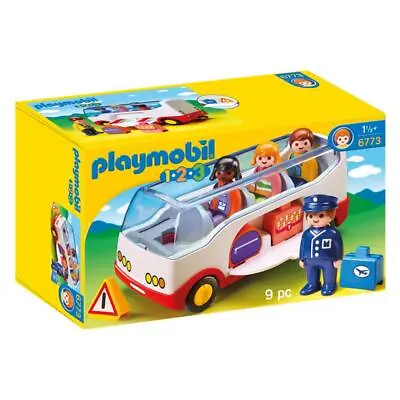 Buy Playmobil 123 Airport Shuttle Bus Kids Action Figure Playset 18 Months 6773 • 26.49£
