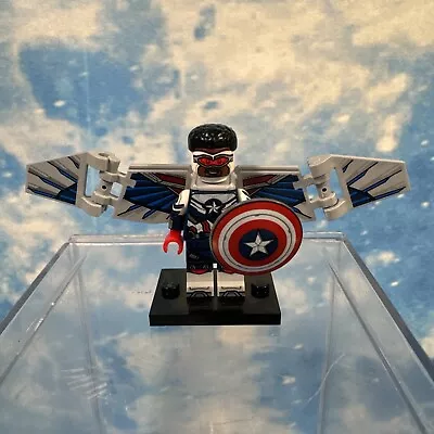 Buy LEGO 71031 Captain America/Sam Wilson/Falcon MARVEL STUDIOS Minifigure Series 1 • 11.99£