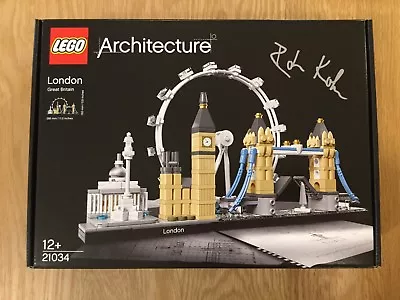 Buy Lego Architecture London Skyline 21034 Signed By Designer • 114.95£