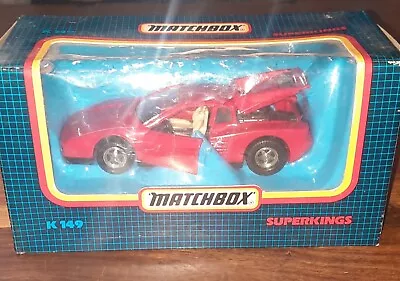 Buy Matchbox -  K149 -  Superkings - Ferrari Testarossa • 11.99£