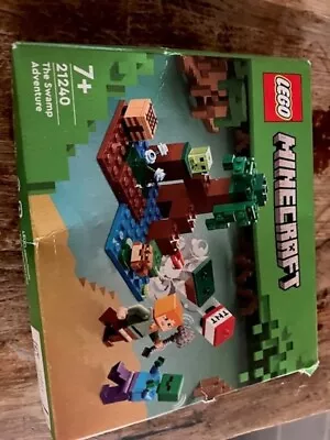 Buy Lego Minecraft 21240 The Swamp Used Good Condition. • 6.99£