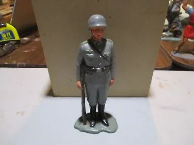 Buy MARX Toys 6 Inch Hard Plastic Factory Painted German Soldier #1 • 24.01£