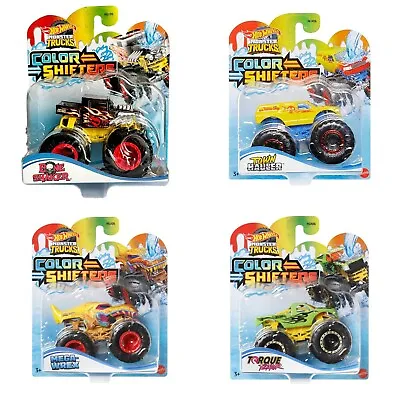 Buy Hot Wheels Monster Trucks Color /Colour Shifters 1:64 New Sealed Select The Best • 16.98£