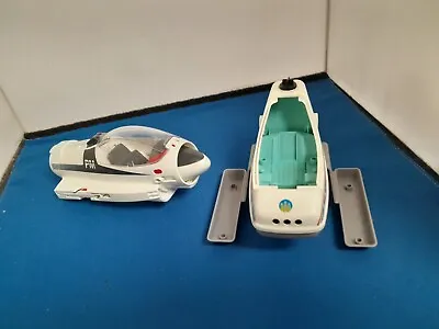 Buy Vintage Playmobil Jet Plane Rocket Fighter & Spaceship (not Complete) • 14£