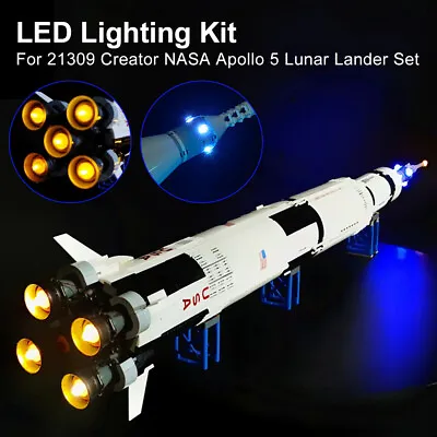 Buy  For Apollo Saturn V Launch Lighting LED DIY String Set For Lego 21309 New • 21.59£