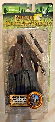 Buy The Lord Of The Rings FOTR Fellowship WITCH KING RINGWRAITH ToyBiz Action Figure • 3.99£