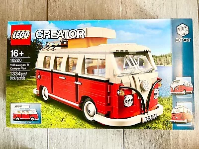 Buy LEGO CREATOR EXPERT: Volkswagen T1 Camper Van (10220)- New In Factory Sealed Box • 147.97£