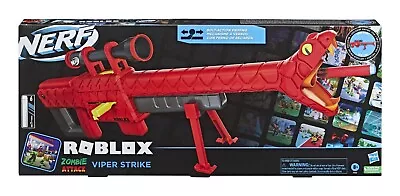 Buy Nerf Roblox Zombie Attack: Viper Strike Nerf Sniper Blaster With Scope & Bipod • 57.99£