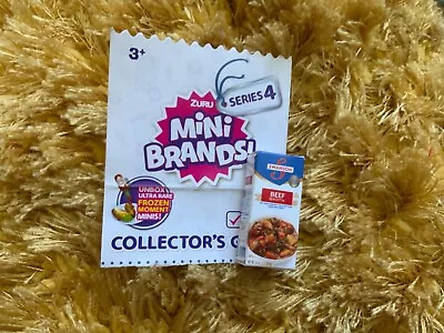 Buy Zuru Mini Brands SERIES 4 BEEF BROTH BOX MINIATURE FOOD  Ideal For Barbie • 1.75£