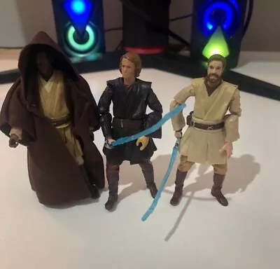 Buy Jedi Collection Of Star Wars Hashbro Figures Bundle LFL Job Lot • 19£