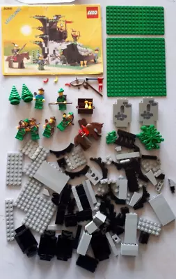Buy LEGO Castle Forestmen Set 6066 Camouflaged Outpost Rare Instructions Vintage • 80£