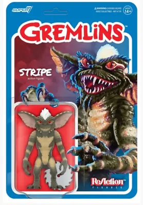 Buy Gremlins - Stripe Reaction Figures Wave 1 -  SUPER 7 - BRAND NEW • 17.95£