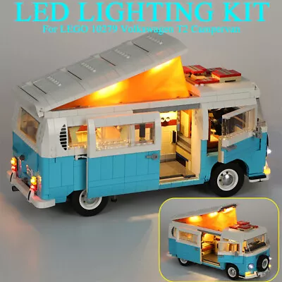 Buy LED Light Kit For LEGOs Volkswagen T2 Camper Van Creator 10279 With Instruction • 23.95£