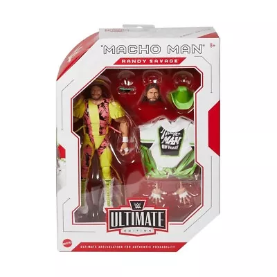 Buy Wwe Macho Man Randy Savage Mattel Elite Ultimate Edition Wrestling Figure • 49.99£