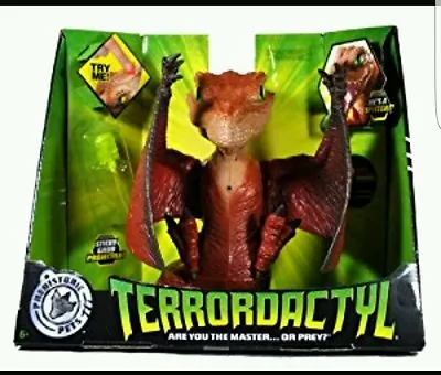 Buy Mattel Prehistoric Pets Terrordactyl Interactive Dinosaur • 44.99£