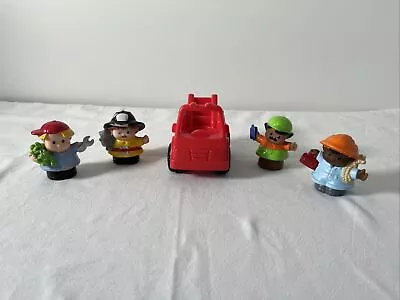 Buy Fisher Price Little People Fire Engine & Staff Bundle • 10.99£