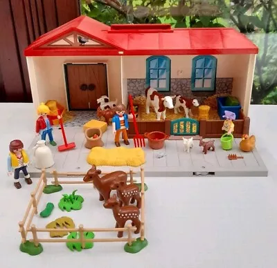 Buy Playmobil Take Along Farm Stable Barn • 20£