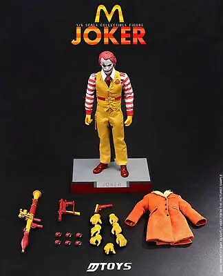 Buy MTOYS MS018 1/6 Uncle Hamburger McDonald's Joker Figure Doll Toy Not Hot Toys • 155£