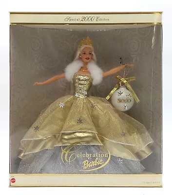 Buy Celebration 2000 Barbie Doll (Blonde) / Special Edition, Mattel 28269, NrfB, Original Packaging • 81.84£