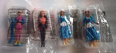 Buy McDonalds Happy Meal Toys Barbie Dolls 1998 Set Of 4 Sealed • 20£