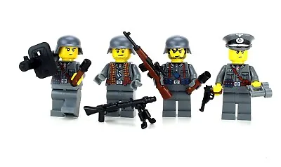 Buy Axis Enemy Squad WW2 Soldiers Made W/ Real LEGO® Minifigures • 44.39£
